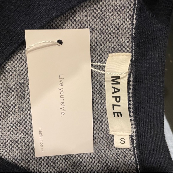 NWT Maple button down v neck cardigan size S - Picture 5 of 6